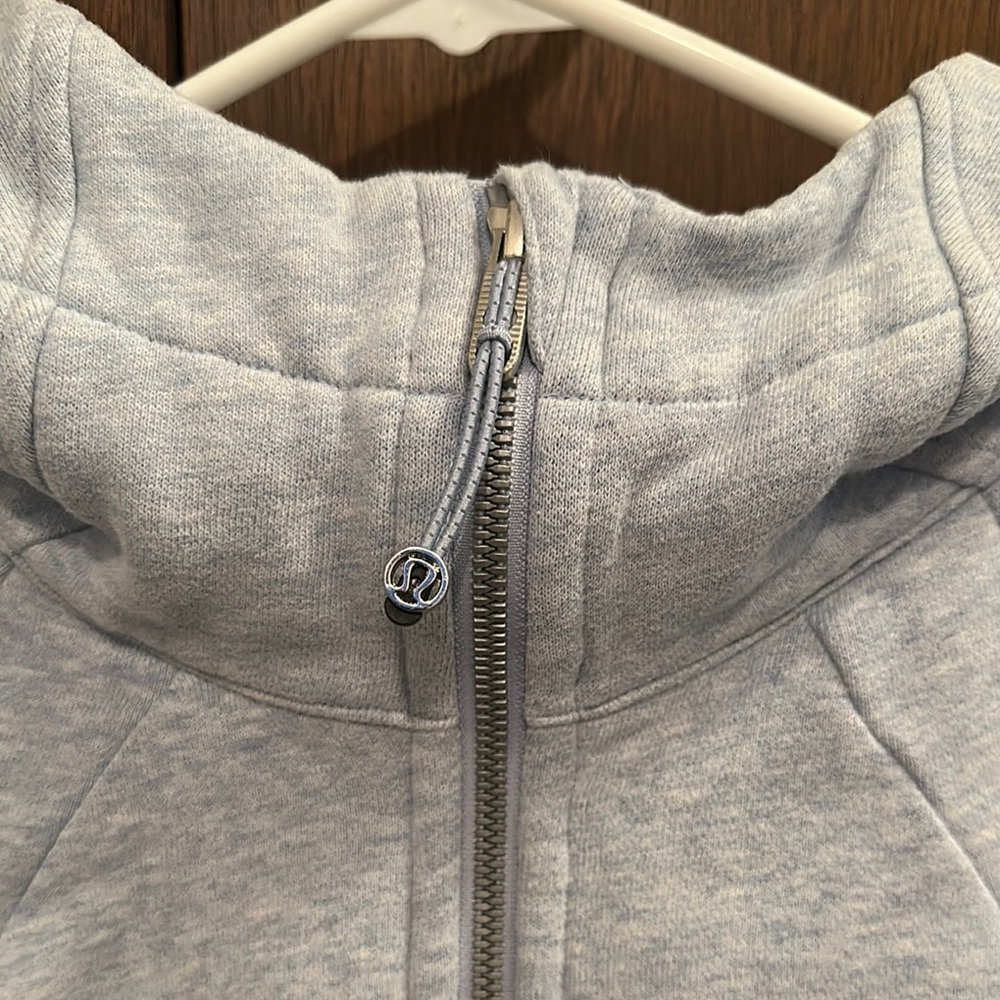 Lululemon Athletica Light Blue full zip scuba hoodie - Picture 3 of 11